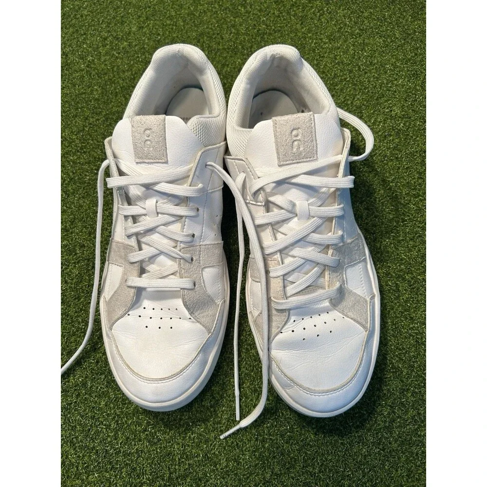 ON The Roger Clubhouse 'White Sand' Men’s Size 13 Tennis Pickleball Shoe 4899144